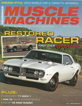 HEMMINGS MUSCLE MACHINES 2015 APR - COBRA, RAM AIR II, H/O 455